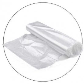 40-45 Gallon 40x48 Natural HDPE Can Liner