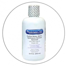 Eye Wash 16oz. Refill Bottle