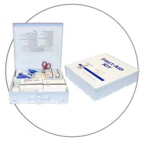 First Aid Kits, 25 or 50 person - Metal