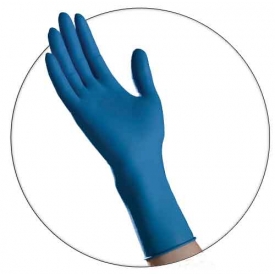 Latex Blue High Risk Powder Free Exam Gloves