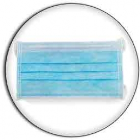 Tie-on Pleated Procedural Face Mask