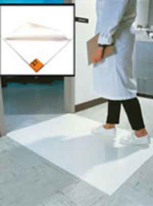 Adhesive Mats, 30 Peel off Layers, Cleanroom Mats