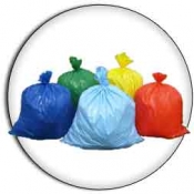 30 Gallon 30"x36" 2.0 mil. LLD Colored Trash Bags Can Liners