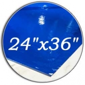 Sticky Mats 24"x36" Blue SM302B